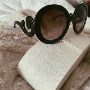 Prada Oversized Baroque Sunglasses